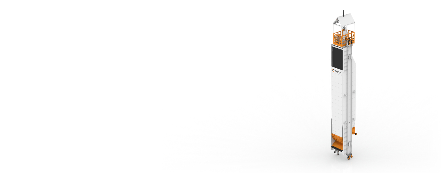 Скип с секторным затвором